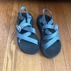 Slate blue Chaco sandals